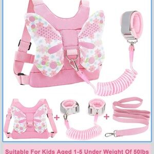 Amazon Pink Butterfly Child Safety Harness